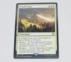 Citadel Siege 081 Magic The Gathering Trading Card MTG Tc7 - Image 1