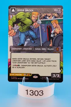 MTG Eddie Brock (Borderless) Marvel's Spider-Man Foil #224 - Image 1