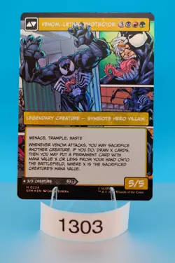 MTG Eddie Brock (Borderless) Marvel's Spider-Man Foil #224 - Image 2