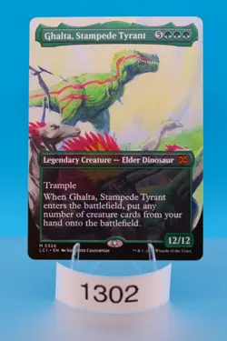 MTG Ghalta, Stampede Tyrant (Borderless) The Lost Caverns of Ixalan Regular #326 - Image 1
