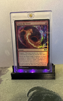MTG Torch the Tower (Foil) Wilds of Eldraine (WOE) #153 Magic the Gathering - Image 1
