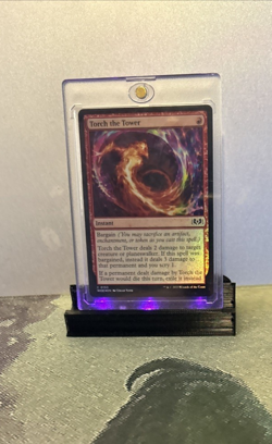 MTG Torch the Tower (Foil) Wilds of Eldraine (WOE) #153 Magic the Gathering - Image 2