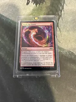 MTG Torch the Tower (Foil) Wilds of Eldraine (WOE) #153 Magic the Gathering - Image 5