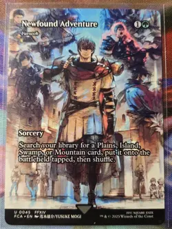 Newfound Adventure 045 R NM Borderless MTG - Universes Beyond Final Fantasy EN - Image 1