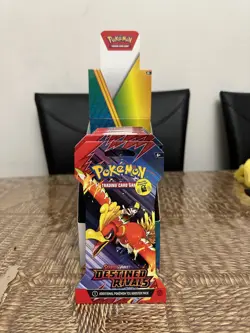 Pokemon Destined Rivals 24 Blister Pack Open Display Box - Image 1