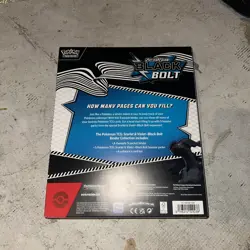 Zekrom Black Bolt Black & White Scarlet & Violet Pokemon TCG Binder Collection - Image 2