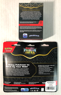 NEW Sealed Pokemon Paldean Fates LOT Booster Bundle & Tech Sticker Collection - Image 4