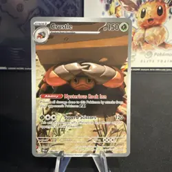 Pokemon TCG Scarlet & Violet Destined Rivals Crustle 186/182 Near Mint - Image 1