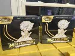 LOT OF 2 Pokemon TCG Mega Evolution Gardevoir Elite Trainer Box ETB NEW & SEALED - Image 1