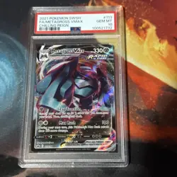 POKEMON 2021 Chilling Reign Full Art METAGROSS Vmax #113 PSA 10 Gem Mint - Image 1