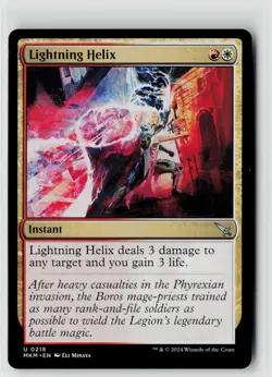 MTG Murders At Karlov Manor Lightning Helix x4 NM Uncommon - Image 1