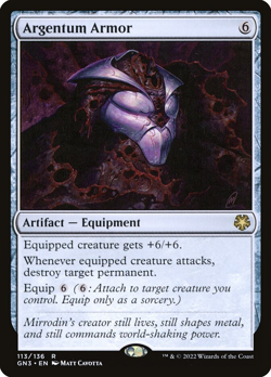 Argentum Armor [Game Night: Free-for-All] M/NM MTG Magic - Image 1