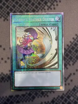 Yugioh! Mega Tins 2025 1x StR Harpie's Feather Duster - Image 1