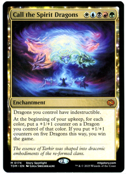 Call the Spirit Dragons - 0174 - Tarkir Dragonstorm - MTG - NM/M - Image 1