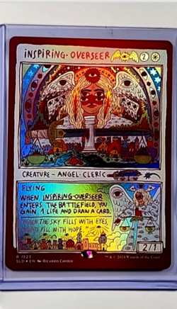 2024 MTG Magic The Gathering SLD Secret Lair Drop Foil #1523 Inspiring Overseer - Image 1