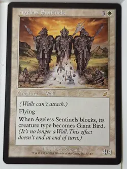 Ageless Sentinels - Scourge - Magic the Gathering MTG Nice! - Image 1