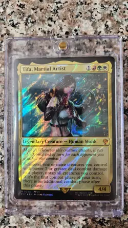 Tifa, Martial Artist (Surge Foil) Commander: Final Fantasy Foil - Image 1