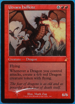 Utvara Hellkite (Retro Frame) FOIL Ravnica Remastered NM (504596) ABUGames - Image 1