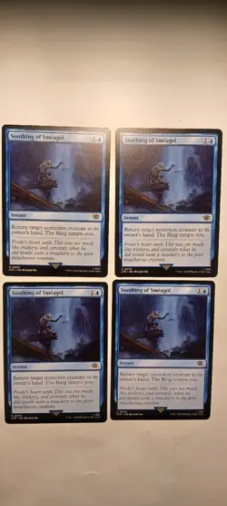 MTG Soothing Of Smeagol X 4 - Common, NM/M - Image 1