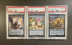 2025 MTG Final Fantasy Taisensai Promo Sequential TREASURE/CLUE/SEPHIROTH PSA 10 - Image 1