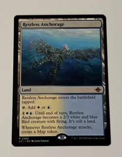MTG Restless Anchorage - The Lost Caverns of Ixalan LP - Image 1