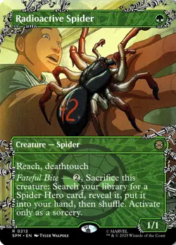 NM - Radioactive Spider (Borderless) R Marvel's Spider-Man 212 - Image 1