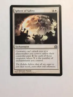 Sphere of Safety NM Regular MtG Return to Ravnica RTR - Image 1