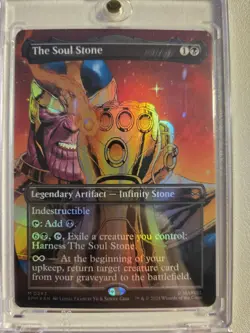 The Soul Stone (Borderless) Marvel's Spider-Man Foil - Image 1