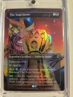 The Soul Stone (Borderless) Marvel's Spider-Man Foil - Image 3