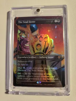 The Soul Stone (Borderless) Marvel's Spider-Man Foil - Image 5