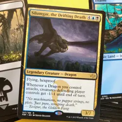 3/7 Dragon General Dimir WIZARDS's tribe Budget Commander Deck ALL 100 Cards MTG - Image 1