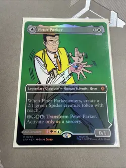 Peter Parker (0232) (Borderless) Marvel's Spider-Man Foil - Image 2