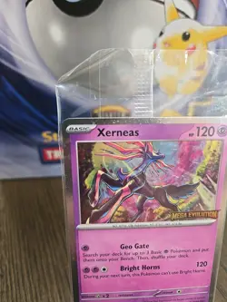 Pokemon TCG Mega Evolutions Xerneas Best Buy Exclusive Stamped Promo - Image 4