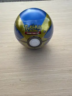Pokemon Quick Ball Pokeball Tin J21 Evolving Skies & Fusion Strike Booster Pack - Image 1