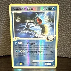 Pokemon TCG Gyarados 30/127 Reverse Holo Rare Platinum LP - Image 1