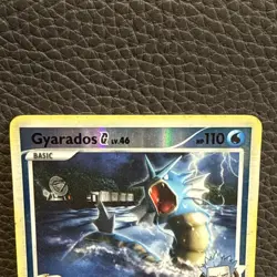 Pokemon TCG Gyarados 30/127 Reverse Holo Rare Platinum LP - Image 2