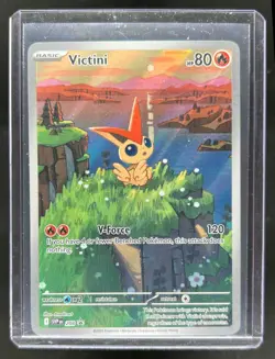2023-25 Pokemon SV Black Star Promos SVP EN Victini #208 - Image 1