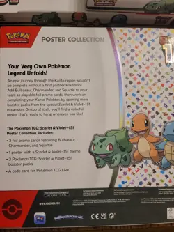 Pokemon TCG Scarlet and Violet 151 Poster Collection Box X7 - Image 3