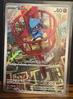 Riolu 010 Black Star Promo - Pokemon TCG Mega Evolutions - (Pack Fresh) NM+/M - Image 1