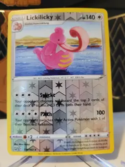 Pokemon - Lickilicky 114/163 - Reverse Holo Rare - Battle Styles - NM/M - Image 1