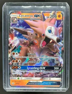 2016-19 Pokemon SM Black Star Promos Lycanroc #SM14 - Image 1