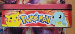 1999 Pokemon Topps Tv Series 1 Tin Charmander (TIN/Box Only) - Poor Condition - Image 3
