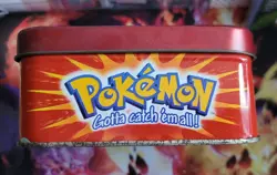 1999 Pokemon Topps Tv Series 1 Tin Charmander (TIN/Box Only) - Poor Condition - Image 4