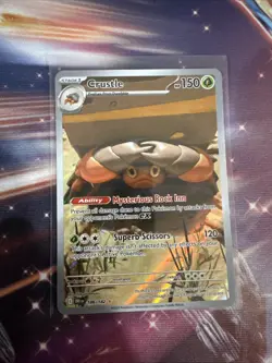 Crustle 186/182 Illustration Rare Holo SV Destined Rivals Pokemon NM - Image 1