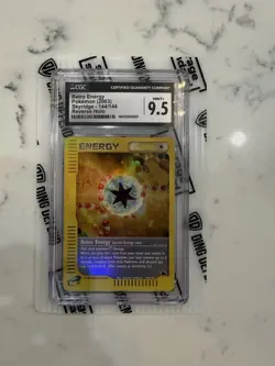 Retro Energy 144/144 Skyridge Reverse Holo Pokemon (2003) CGC 9.5 - Image 1