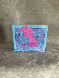 Fusion Strike Pokemon Center Sword and Shield Elite Trainer Box PC ETB Sealed - Image 1