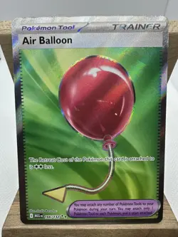 2025 Pokemon TCG Mega Evolution Air Balloon 166/132 Ultra Rare - Image 1