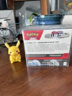 Stellar Crown Sealed Sv07 Booster Box Pokemon TCG SEALED - Image 3