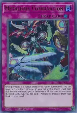 Yugioh! Metalfoes Combination - GFTP-EN125 - Ultra Rare - 1st Edition Mint/NM X1 - Image 1