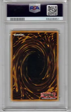 TRAP HOLE 1ST EDITION PORTUGUESE 2002 YU-GI-OH LOB P058 PSA 8 - Image 2
